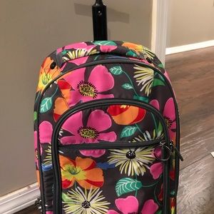 Vera Bradley rolling luggage
